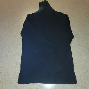 Black turtle neck top L
